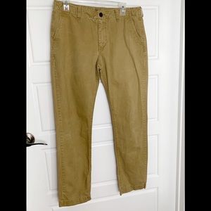 Aeropostale Slim Straight Khakis 32X32